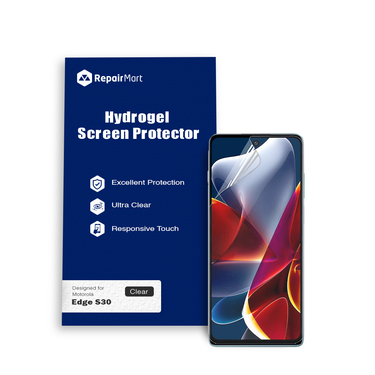 Motorola Edge S30 Compatible Premium Hydrogel Screen Protector With Full Coverage Ultra HD